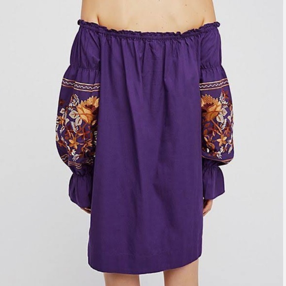 Free People Fleur Du Jour Mini Shift Dress - Picture 2 of 13